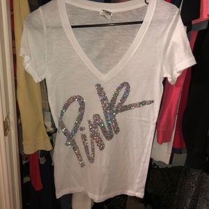 NWOT Pink Vs top